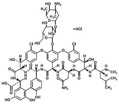 Structure-Vancomycin
