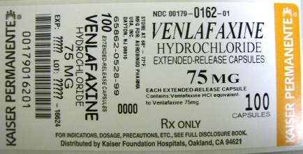 PACKAGE LABEL-PRINCIPAL DISPLAY PANEL – 37.5 mg Blister Carton 100 (10 x 10) Unit-dose Capsules