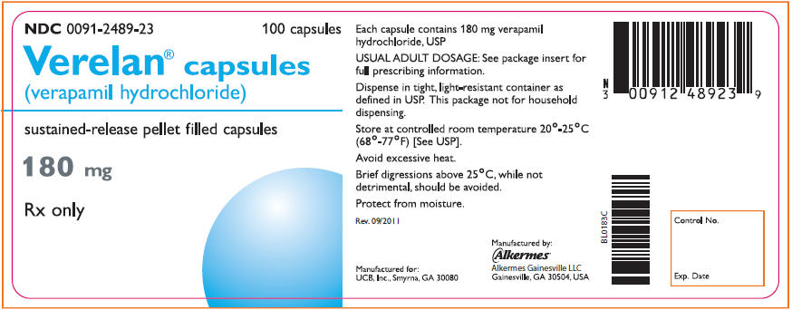 PRINCIPAL DISPLAY PANEL - 180 mg Bottle Label