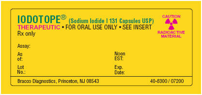 Iodotope Label