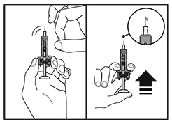 Check Syringe for Air Bubble