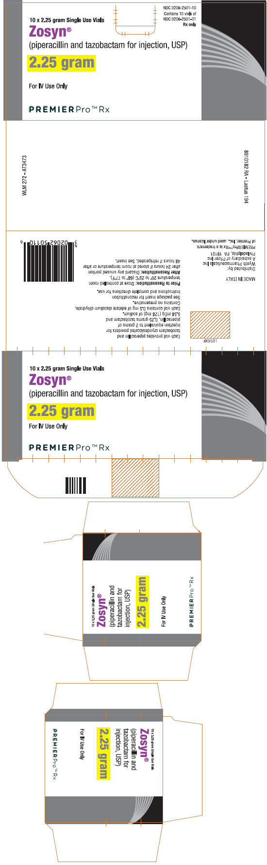 PRINCIPAL DISPLAY PANEL - 10 x 2.25 gram Vial Carton