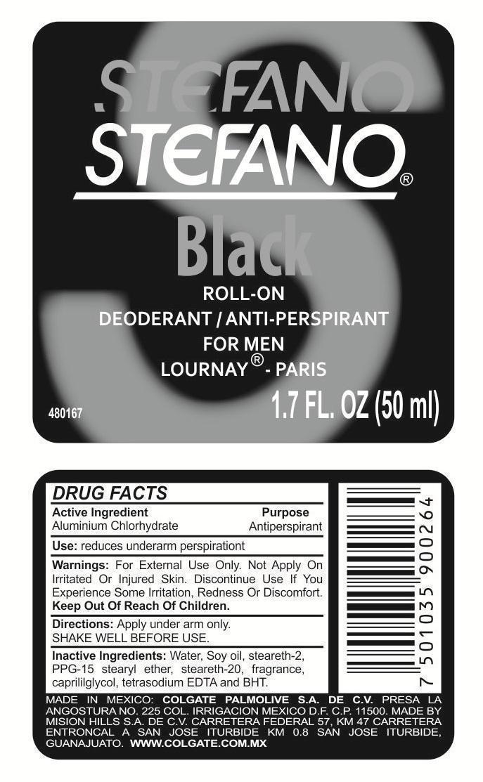 Stefano Black (Aluminum Chlorohydrate) Stick [All Natural Dynamics]