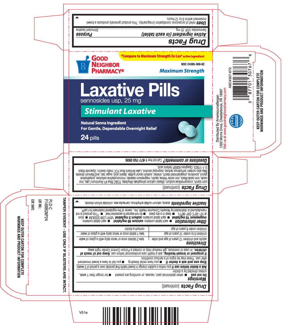 Laxative Pills Maximum Strength (Sennosides) Tablet [Amerisourcebergen Drug Corporation (Good Neighbour Pharmacy)]
