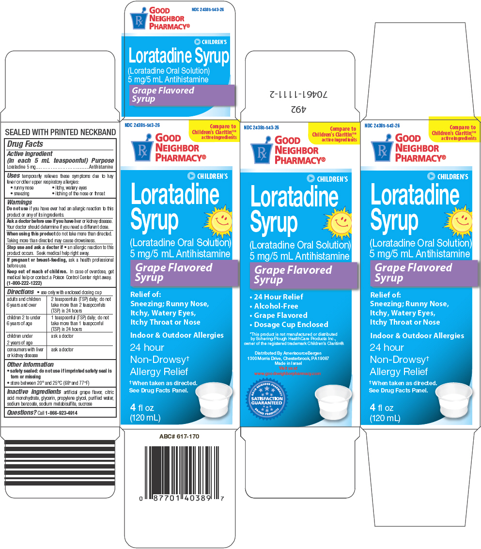Good Neighbor Pharmacy Childrens Loratadine (Loratadine) Solution [Amerisourcebergen]