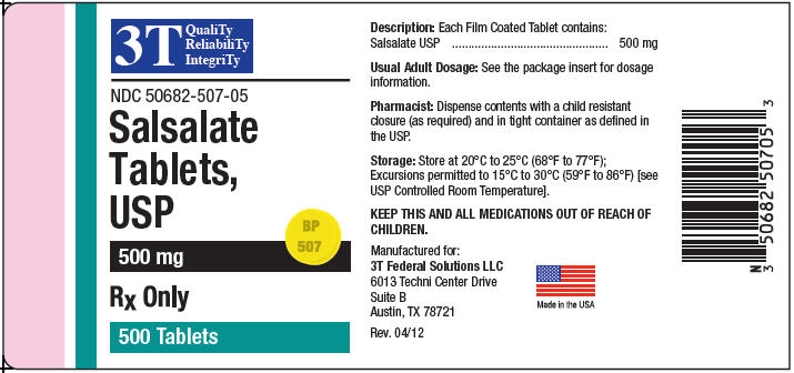 Salsalate Tablet, Film Coated [3t Federal Solutions Llc]