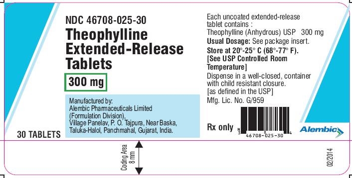 Theophylline Tablet, Extended Release [Alembic Pharmaceuticals Limited]
