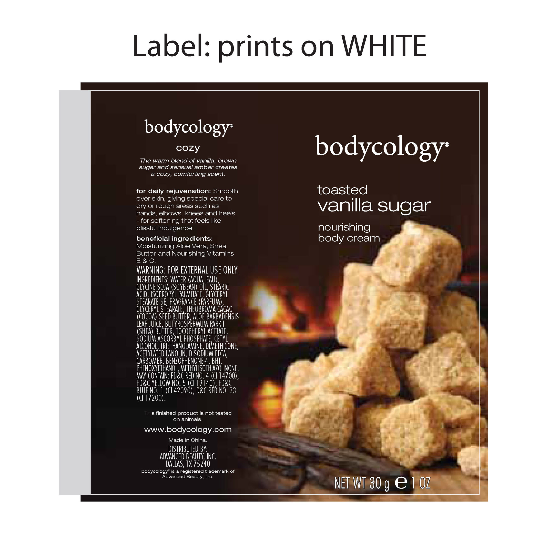 Bodycology Toasted Vanilla Kit (Toasted Vanilla) Kit [Advanced Beauty Systems, Inc.]