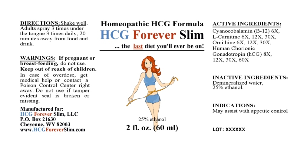 Homeopathic Hcg Formula (Cyanocobalamin, L-carnitine, Ornithine, Human Chorionic Gonadotropin,) Liquid [Apotheca Company]