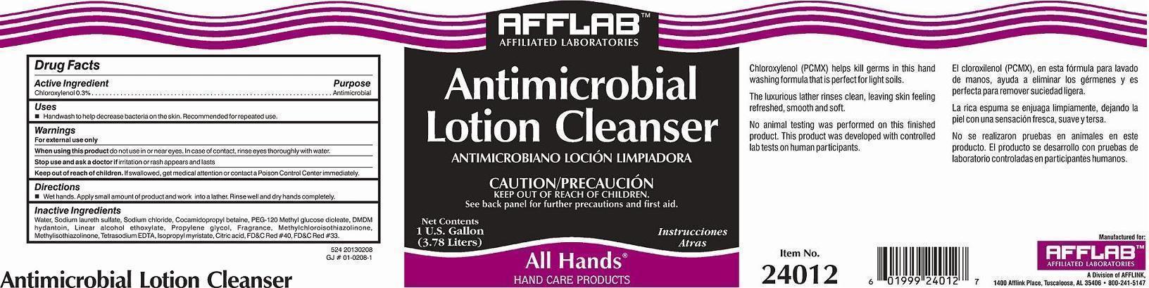 Antimicrobial Cleanser (Chloroxylenol) Soap [Afflab, Affiliated Laboratories, A Division Of Afflink]