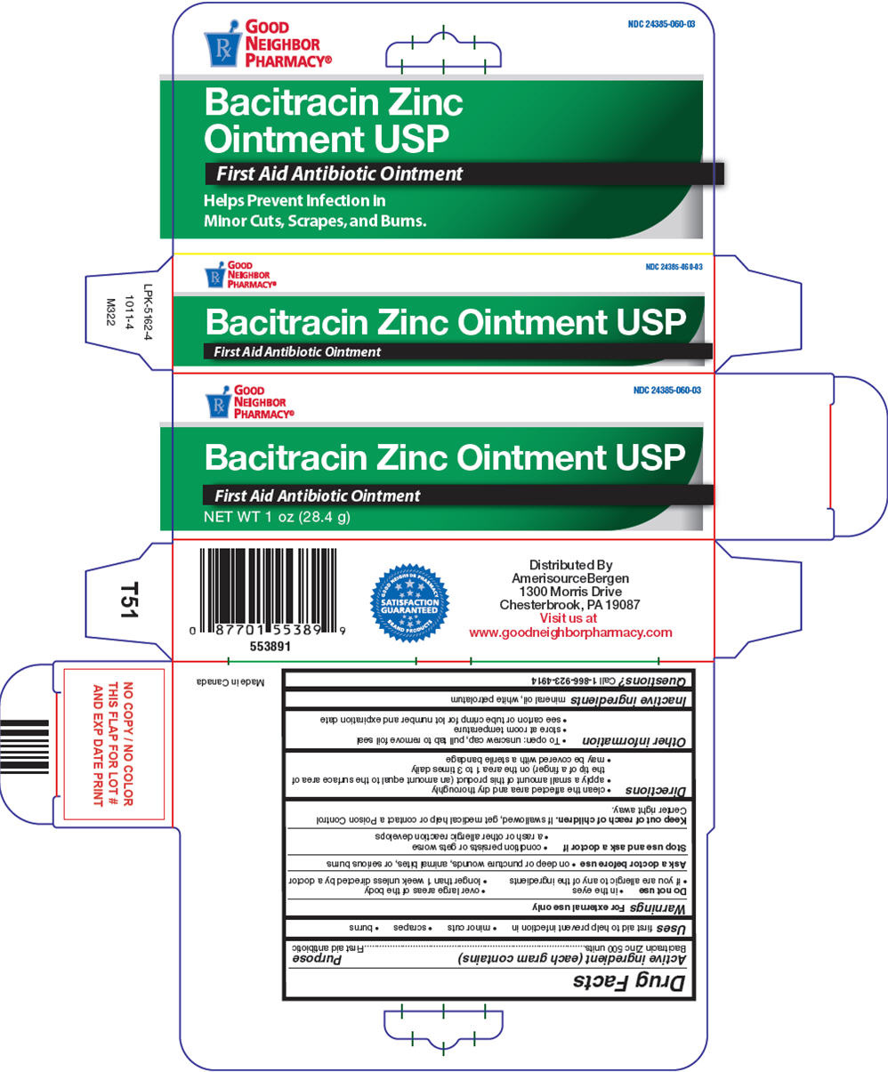 Good Neighbor Pharmacy Bacitracin Zinc (Bacitracin Zinc) Ointment [Amerisourcebergen]