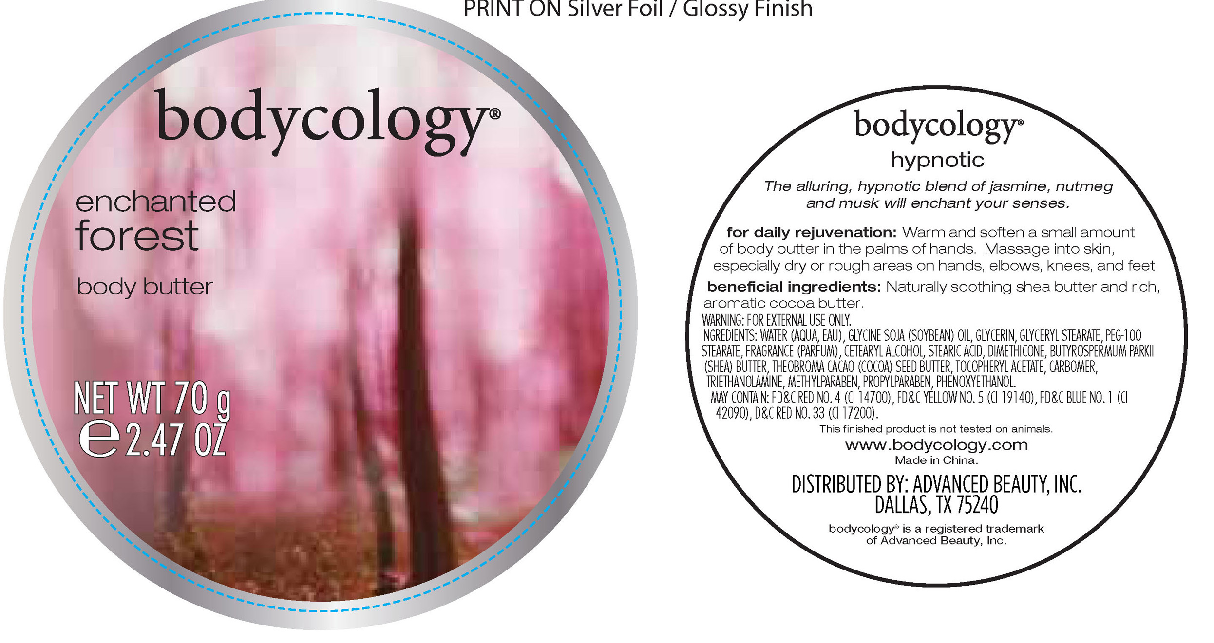 Bodycology Enchanted Forest Kit (Enchanted Forest) Kit [Advanced Beauty Systems, Inc.]