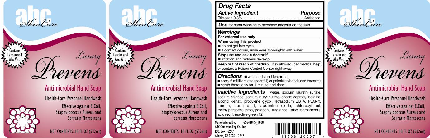 Prevens (Triclosan) Soap [Abc Compounding Co., Inc.]