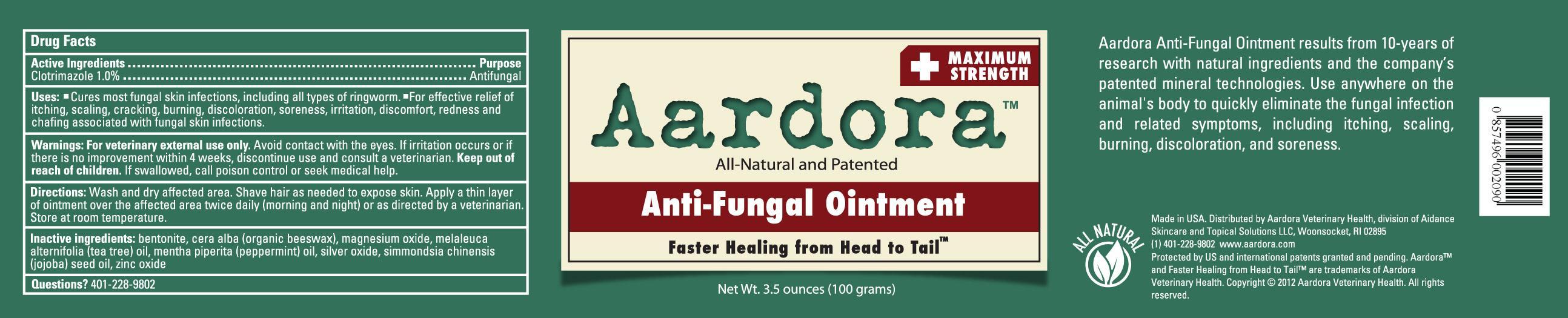 Aardora Anti-fungal Maximum Strength (Clotrimazole) Ointment [Aidance Skincare & Topical Solutions, Llc]