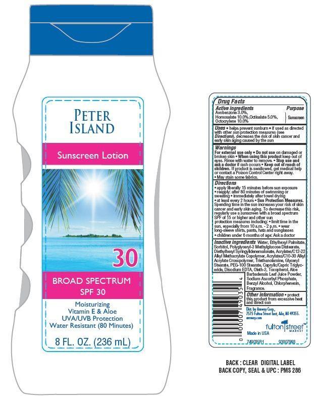 Peter Island Continous Sunscreen Spf 30 (Octocrylene Avobenzone Octisalate Homosalate) Lotion [Access Business Group Llc]