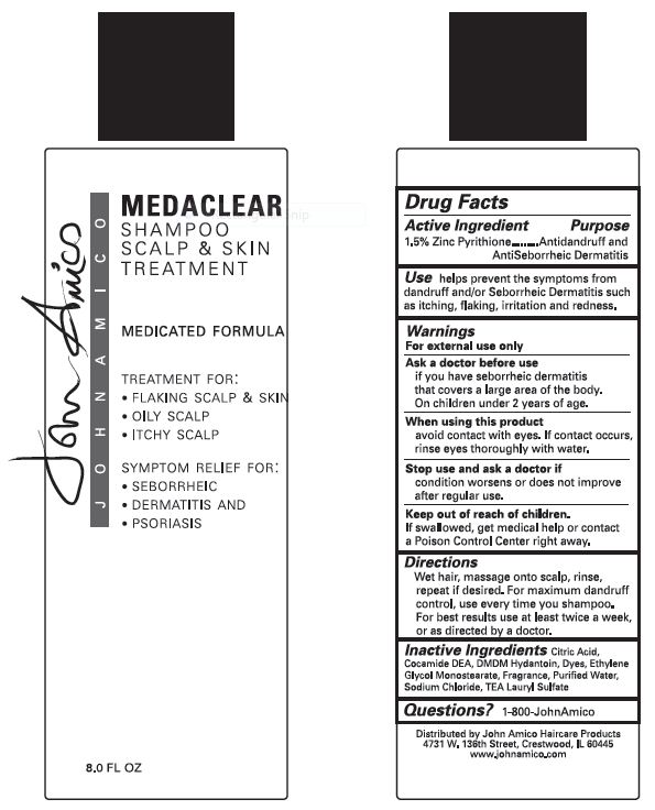 Medaclear (Zinc Pyrithione) Shampoo [Amico Educational Concepts, Inc.]