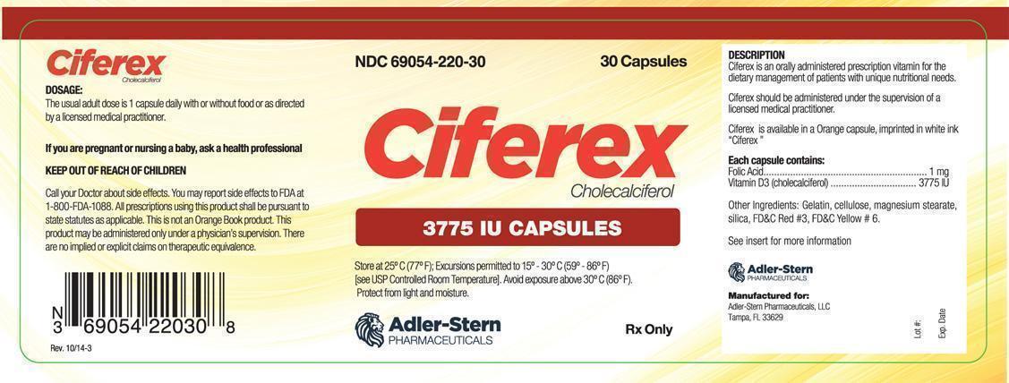 Ciferex Capsule [Adler-stern Pharmaceuticals, Llc]