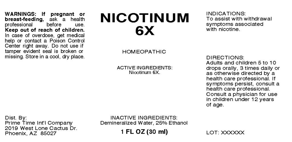 Nicotinum (Nicotinum,) Liquid [Apotheca Company]