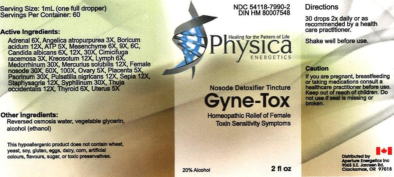 Gyne – Tox (Adrenal, Angelica Atropurpurea, Boricum Acidum, Atp) Solution/ Drops [Abco Laboratories, Inc.]