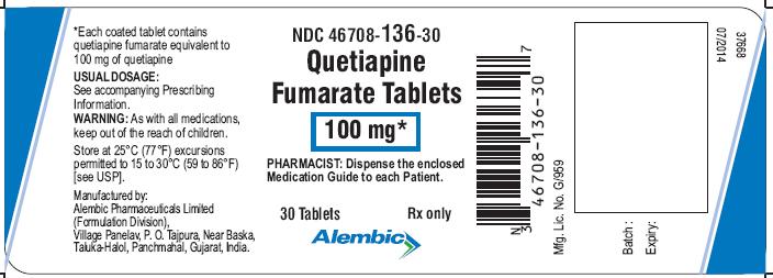 Quetiapine Fumarate Tablet, Film Coated [Alembic Pharmaceuticals Limited]
