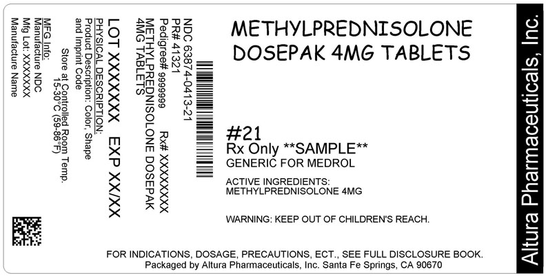 Methylprednisolone Tablet [Altura Pharmaceuticals, Inc.]