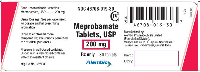 Meprobamate Tablet [Alembic Pharmaceuticals Limited]