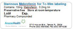 Mebrofenin Injection, Powder, Lyophilized, For Solution [Anazaohealth Corporation]