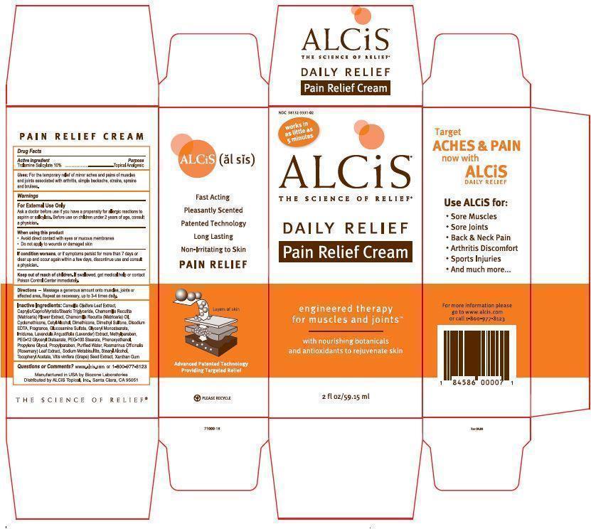 Alcis Daily Relief Pain Relief (Trolamine Salicylate) Cream [Alcis Topical, Inc.]