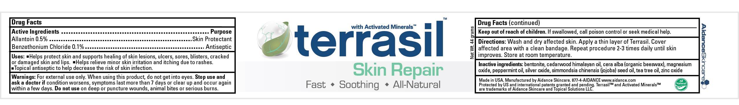 Terrasil Skin Repair (Allantoin, Benzethonium Chloride) Ointment [Aidance Skincare & Topical Solutions, Llc]