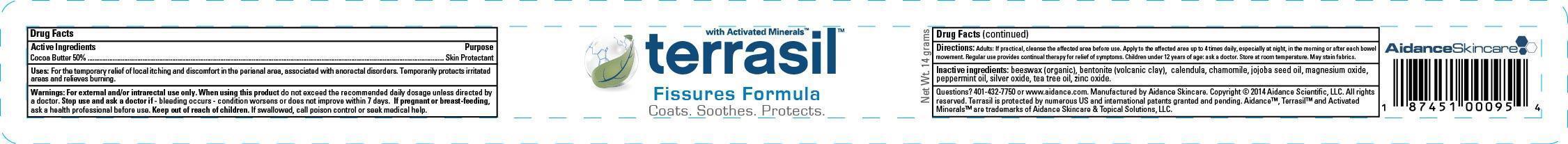 Terrasil Fissures Formula (Cocoa Butter) Ointment [Aidance Skincare & Topical Solutions, Llc]