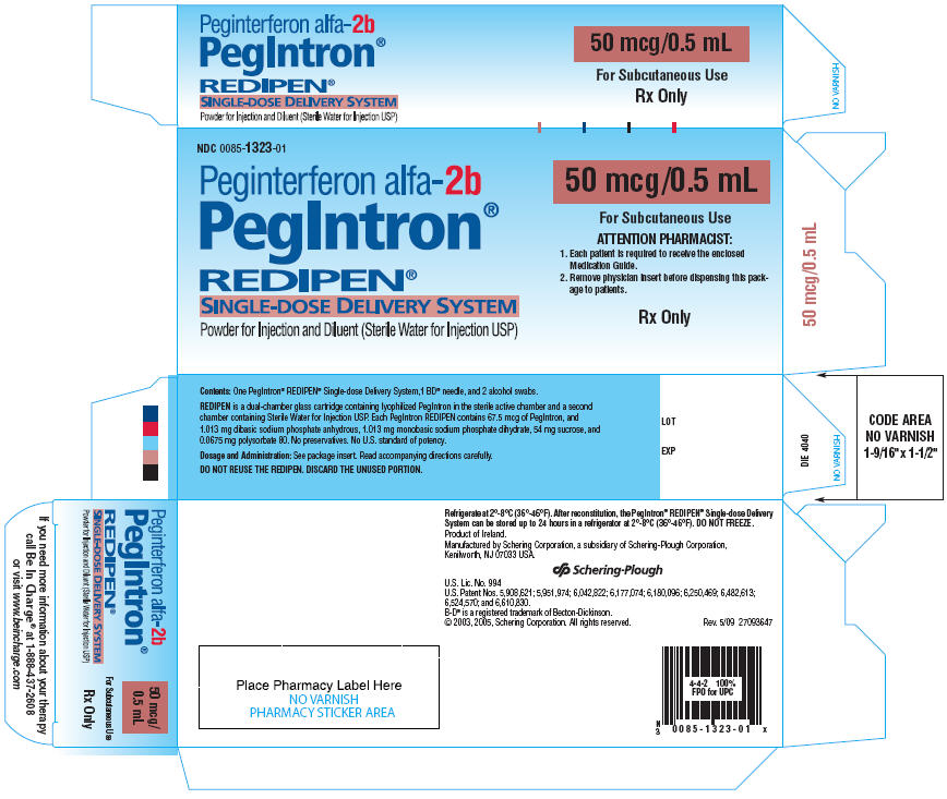 PRINCIPAL DISPLAY PANEL - 50 mcg Redipen - Carton (Outside)