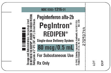 PRINCIPAL DISPLAY PANEL - 80 mcg Redipen Label