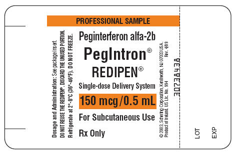 PRINCIPAL DISPLAY PANEL - 150 mcg Redipen Sample Label