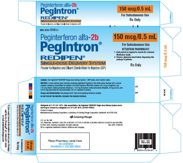 PRINCIPAL DISPLAY PANEL - 150 mcg Redipen - Carton (Outside)