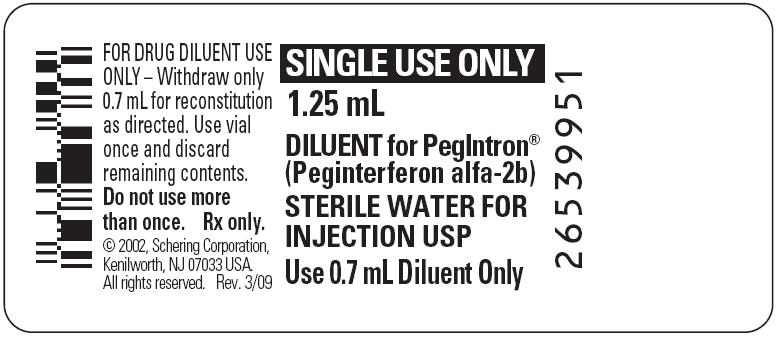 PRINCIPAL DISPLAY PANEL - Sterile Water Diluent