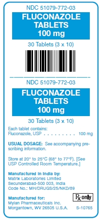 Fluconazole 100 mg Tablets Label