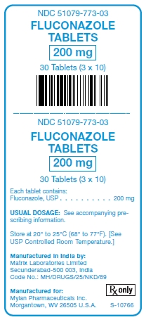 Fluconazole 200 mg Tablets Label