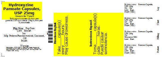 NDC 68788-9197 HydrOXYzine Pamoate Capsules USP 25 mg