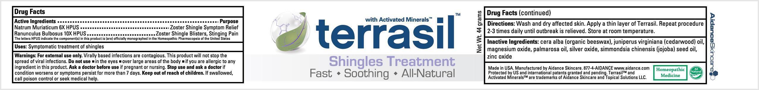 Terrasil Shingles Treatment | Natrum Muriaticum, Ranunculus Bulbosus Ointment while Breastfeeding