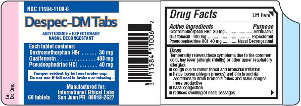 Despec-DM Tabs Packaging