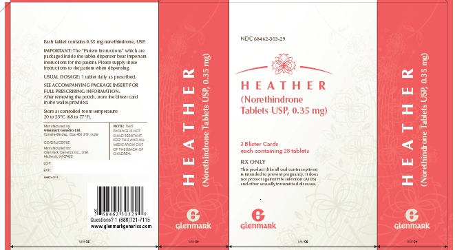HEATHER Carton Label