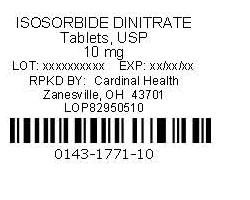 Isosorbide Label