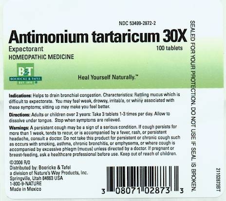 Antimonium tartaricum 30X