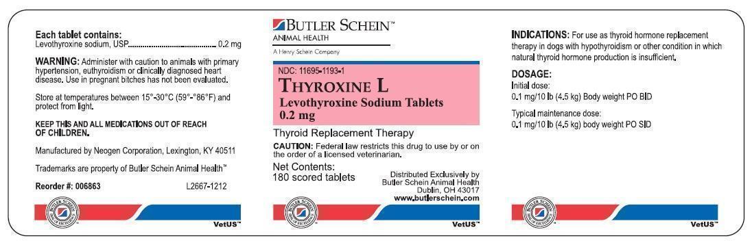 Thyroxine L 0.2 mg 180