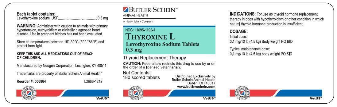 Thyroxine L 0.3 mg 180