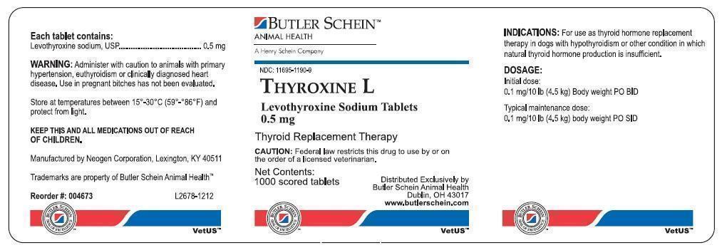 Thyroxine L 0.5 mg 1000