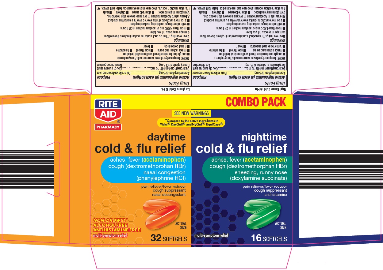 Rite Aid Daytime Nighttime Cold & Flu Relief Image 1