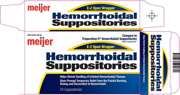 Hemorrhoidal Suppositories Carton Image 1