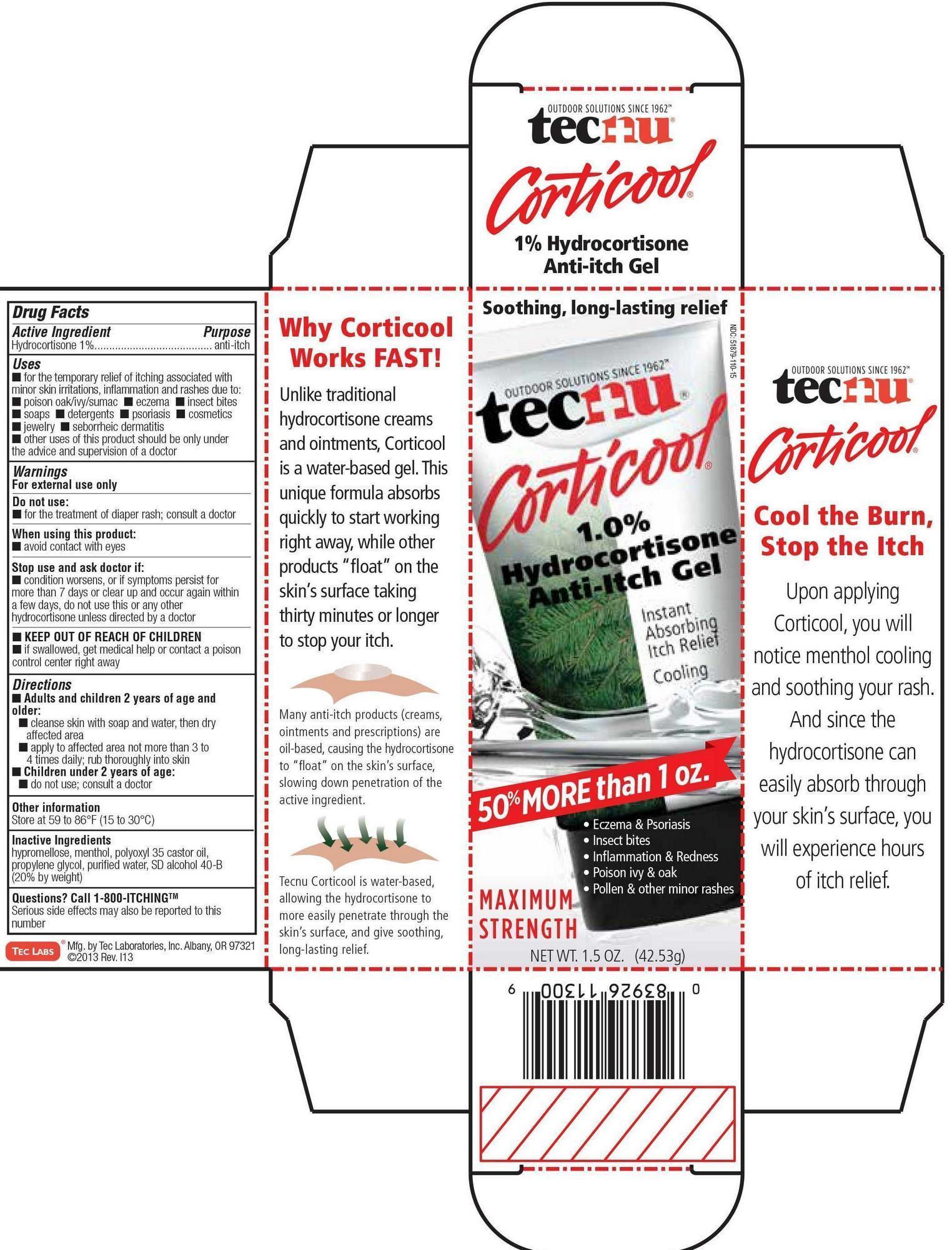 Corticool tube point of purchase carton