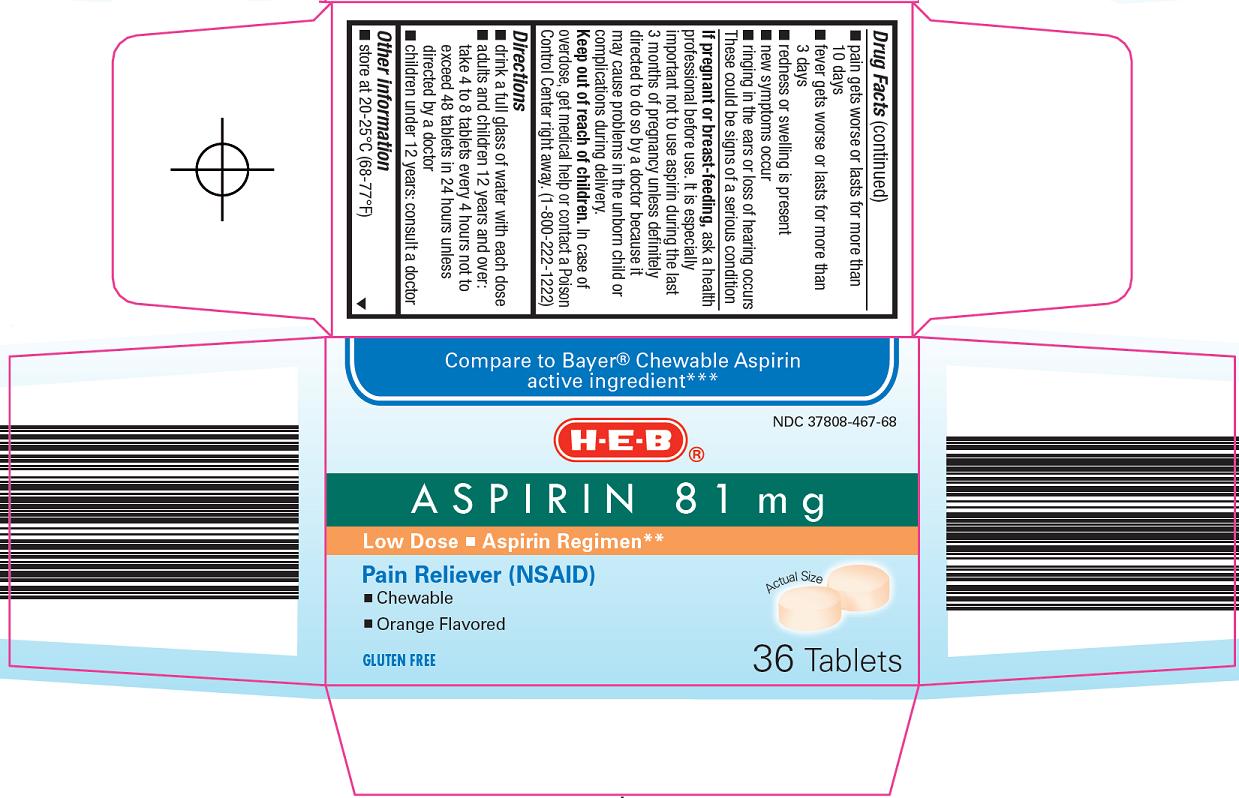 Aspirin 81 mg Carton Image 1